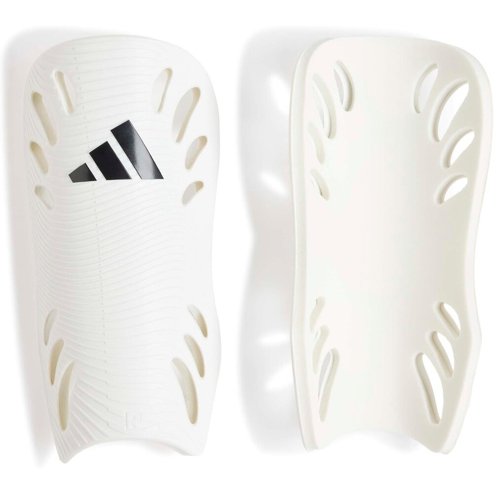 adidas Adiflex Shin Guards, Unisex Adult Medium, White/Black